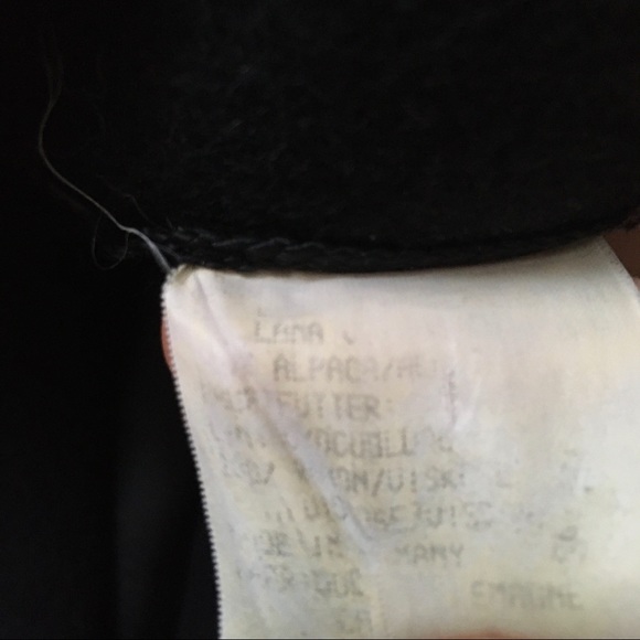 Wool coat (alpaca, lamb wool, silk blend) - Picture 3 of 5